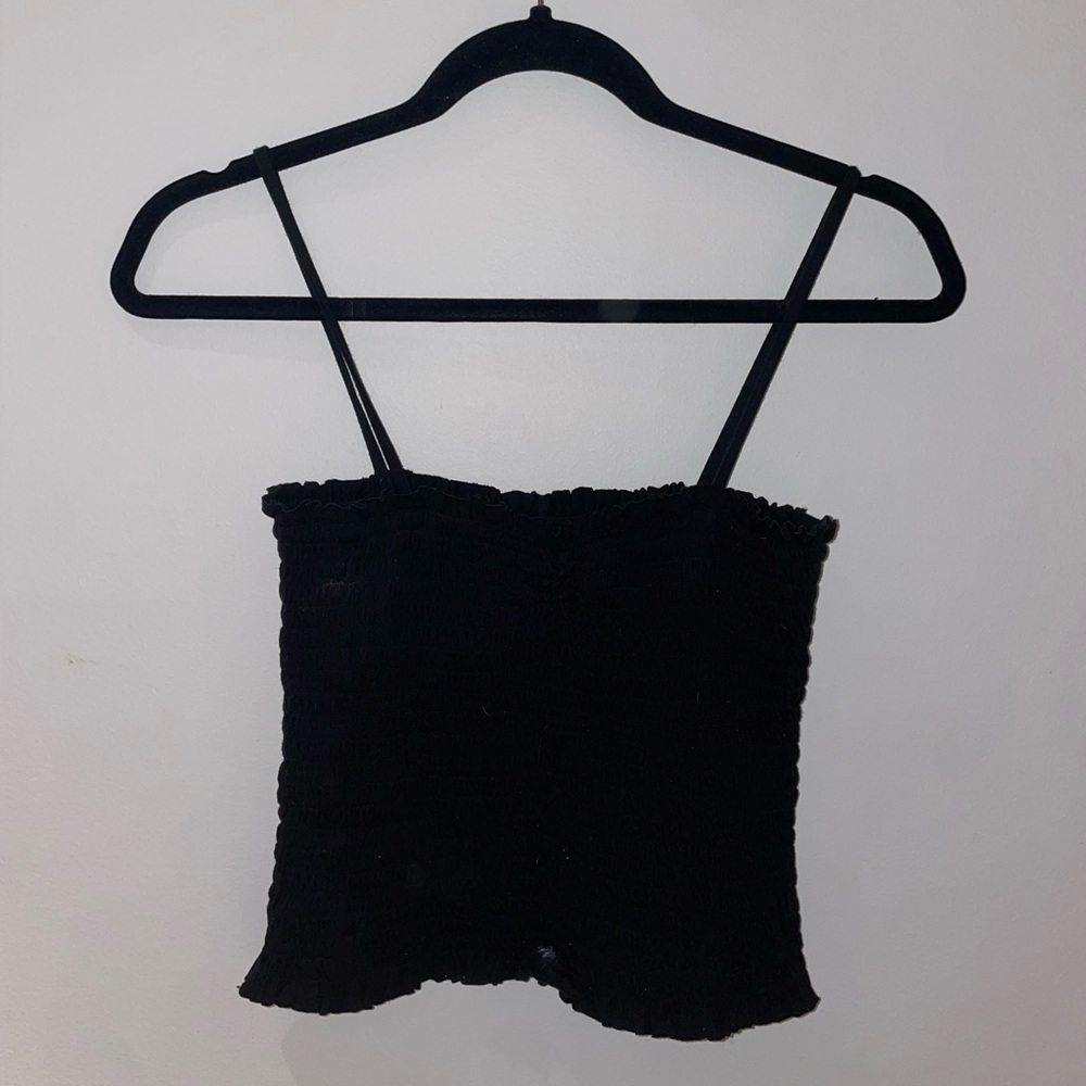 Shirted Brandy Melville Black Tank Top
